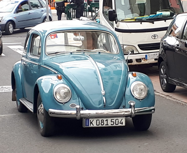 VW Pepe Morales Matrícula ccubana